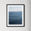 Abstract Blue Horizon Photo Print