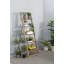 Étagère en bois rustique 24,8 x 26,4 x 72,4 po