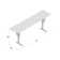 Rectangular Adjustable Banquet Table