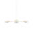 Monreale 6 - Light Dimmable Modern Linear Chandelier