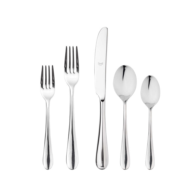 Ensemble de couverts Natura Ice 5 pièces Ice, Argent