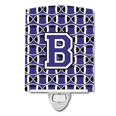 Football Ceramic Night Light