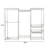 Ranchester 88.58'' Closet System