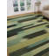 Tapis décoratif de Ivoire en laine Kilim tissé à la main Ames
