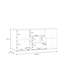 TV Unit with Open Shelf, Drawer & 2 Doors-127674573
