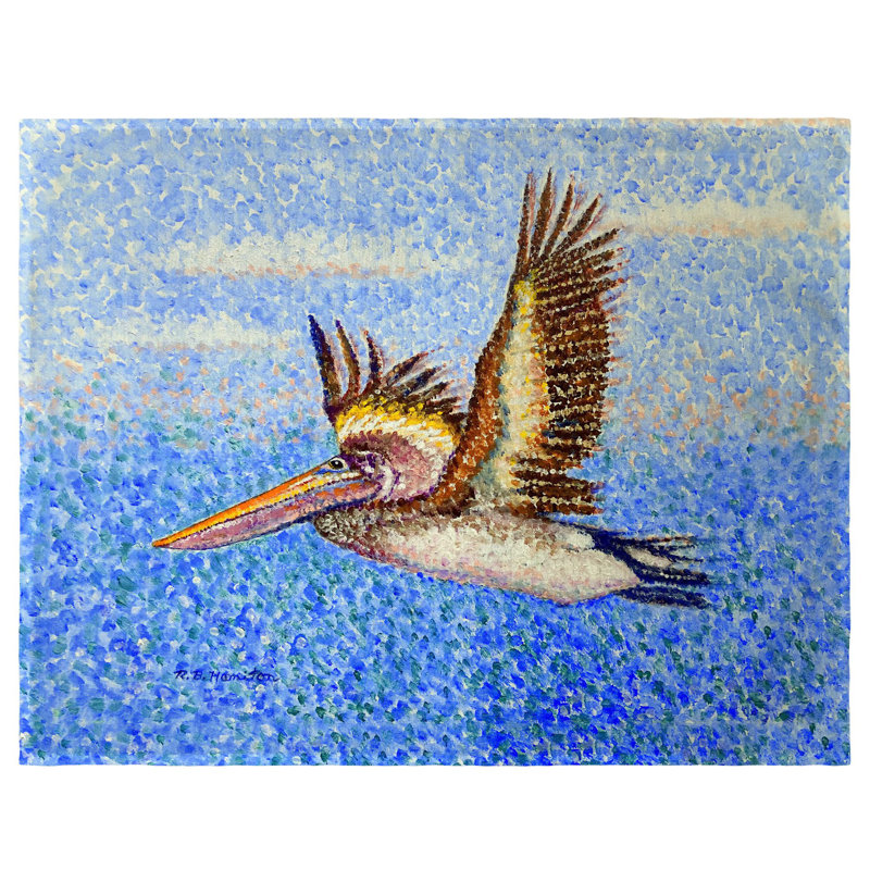 Ensemble de 4 napperons Flying Pelican