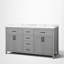 Meuble-lavabo double 59,3 po avec lavabo SMC, rangement rabattable et 3 tiroirs, caninets, transitionnel, salle de bain principale-1393270622
