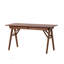 Bureau compact en bois de noyer avec tiroirs, parfait pour les petits espaces et une utilisation multifonctionnelle à la maison ou au bureau
