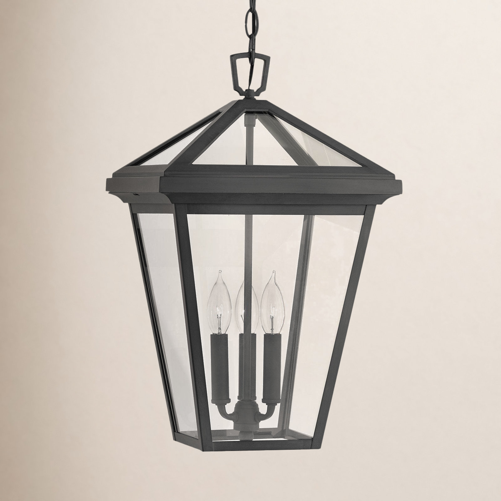 Lalla Transparent Outdoor Metal Pendant
