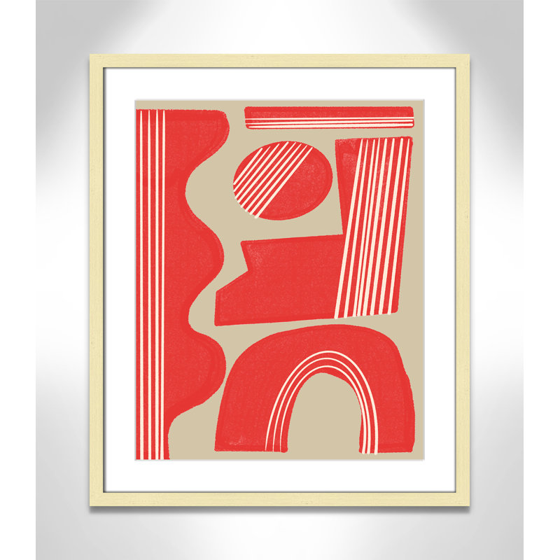 Rosalinda Print by Miuus Studio, 21.5'' W x 25.5'' H, Matted Print, Matte Gold