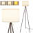 68.26'' Tripod Floor Lamp with Remote & Pull Chain, Bulb Included