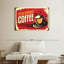 Plaque murale «Fresh Brewed Coffee»-1099634046