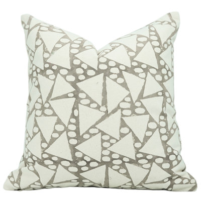 Housse de coussin en coton Floral