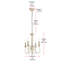 Lustre traditionnel de style bougie Aurianne-1412408446-1412408445