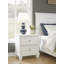 Table de chevet 2 tiroirs Oude