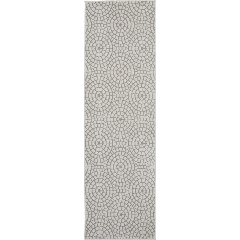 Tapis crème Shavonne, Tapis de couloir 2 pi 2 po x 7 pi 3 po