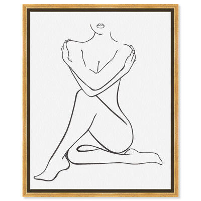 Art figuratif féminin figuratif classique sur toile par Art Remedy