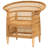 100% Handwoven Natural Rattan 4-Piece Indoor Seating Set with 2 Chairs, Loveseat, and 3-Seater Settee, Solid Wood Frame, Boho Farmhouse, Authentic African Craftsmanship-1224894292