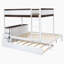Bunk Bed With Trundlestorage AND Deskwalnut-1925016891