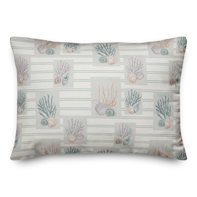  Polyester / Mélange de polyester Housse de coussin lombaire rectangulaire et insert