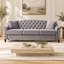 Canapé Chesterfield en velours Chisholm-1338570265