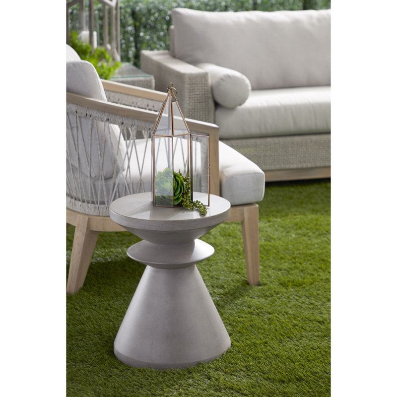 Table d'appoint Guglielmino, gris