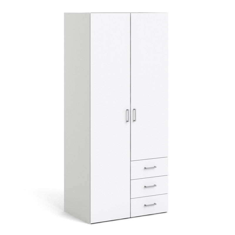 Orval 2 Door Manufactured Wood Wardrobe