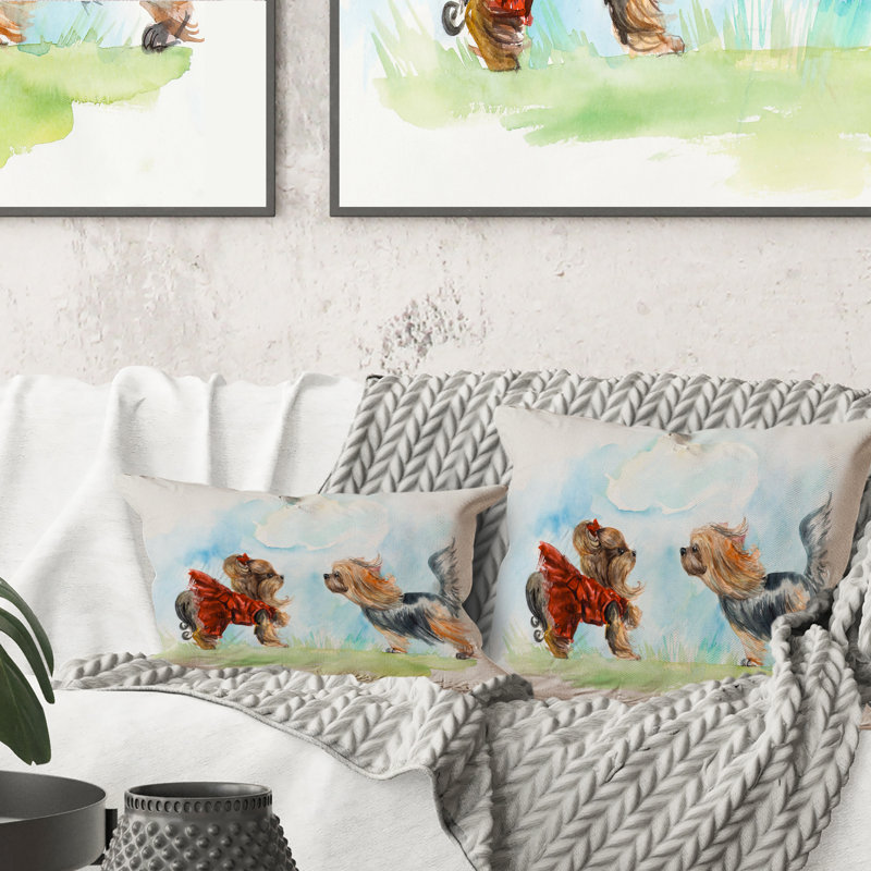 Coussin Yorkshire Terrier