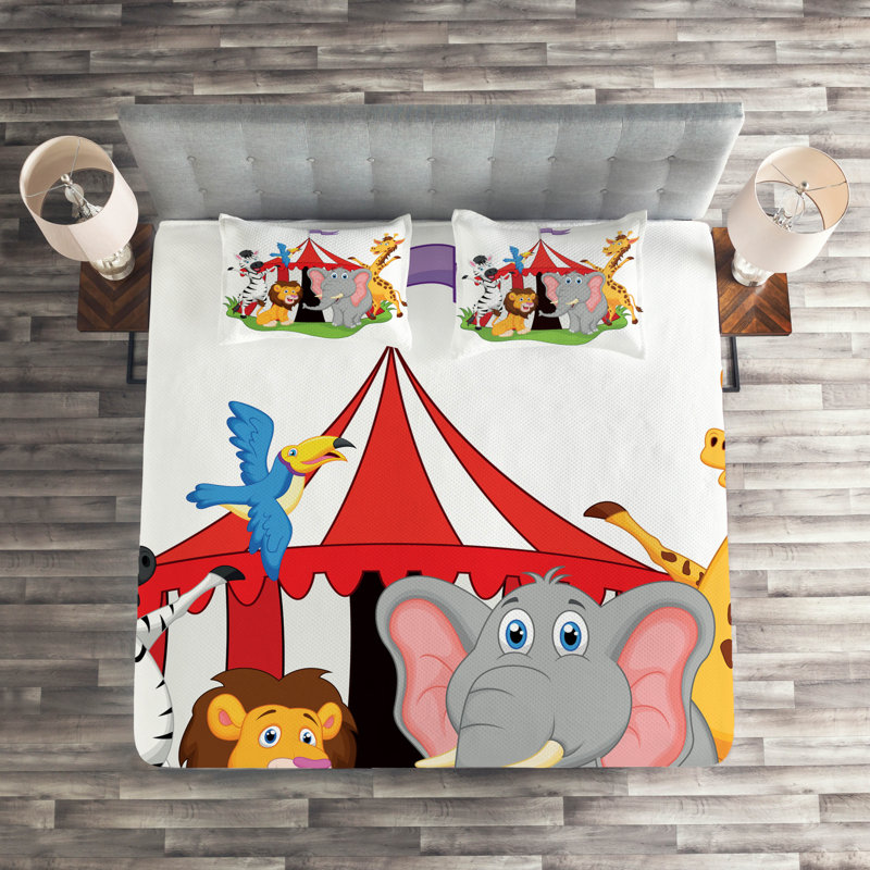 Polyester Coverlet, King Bedspread + 2 Shams