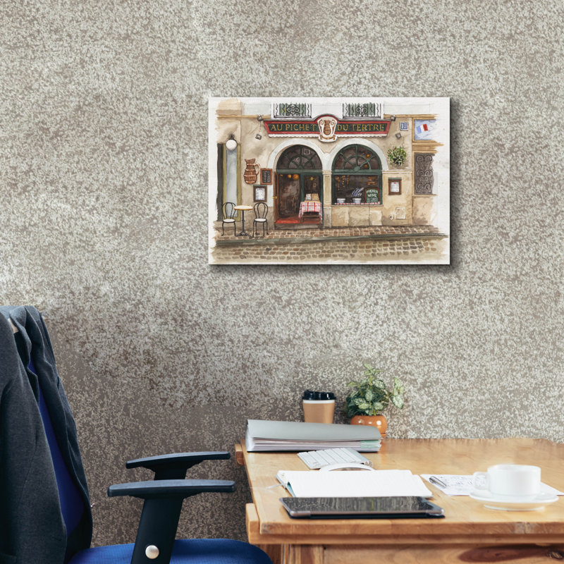  «Pichet Du Tertre» par Gale Pitt, art mural sur toile, 26 po x 18 po, H 18 po x l 26 po
