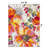 Florentia Floral Tufted Orange/Pink/Ivory Non-Slip Rubberback Area Rug-855719463