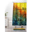 Tapis de salle de bain plumes