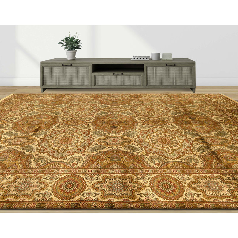 Hand Knotted Wool Oriental Indoor Rug