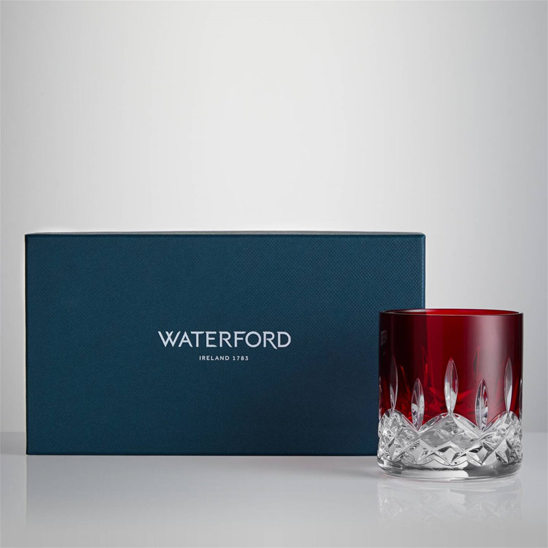 Waterford Lismore Red Tumbler 6oz, Set of 2