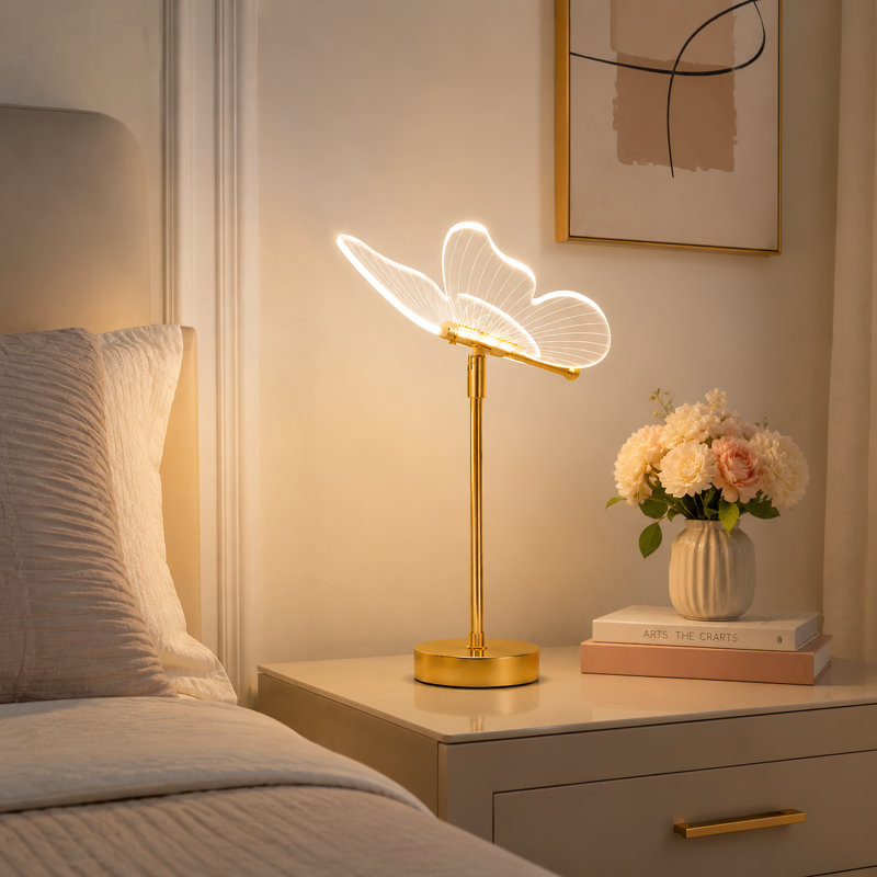 Lampe de table moderne 15 "avec une élégante lueur ambiante