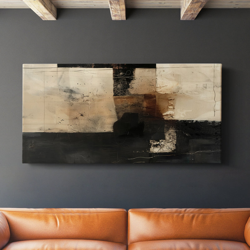 Abstrait, série 3, toile tendue # XC III