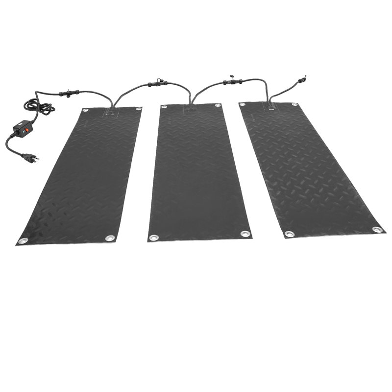 3pc Snow Melting Mat Outdoor, Heated Snow Melting Mats