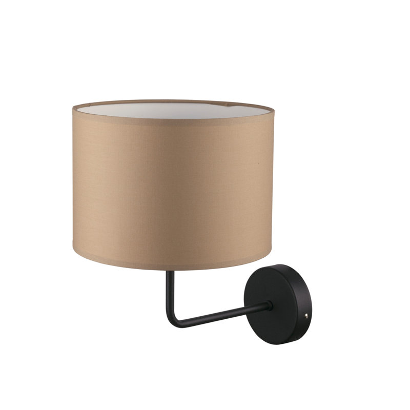Erandy Wall Sconce, Ecru, Black