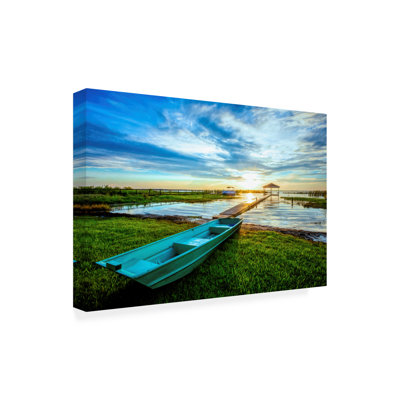 " Rowboat At The Waters Edge " by Art Licensing International