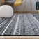 Karelie Washable Striped Indoor Rug