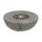 Andrew Round Concrete Propane Smokeless Fire Pit