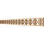 Moulure en marguerite 46 po, l 46 3/8 po x H 4 po x T 3/8 po, panneau de fibres à densité moyenne brut-95199551-97745459