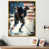 Gold Floater Framed