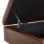 Banc rembourré en similicuir avec 4 pieds-604296615