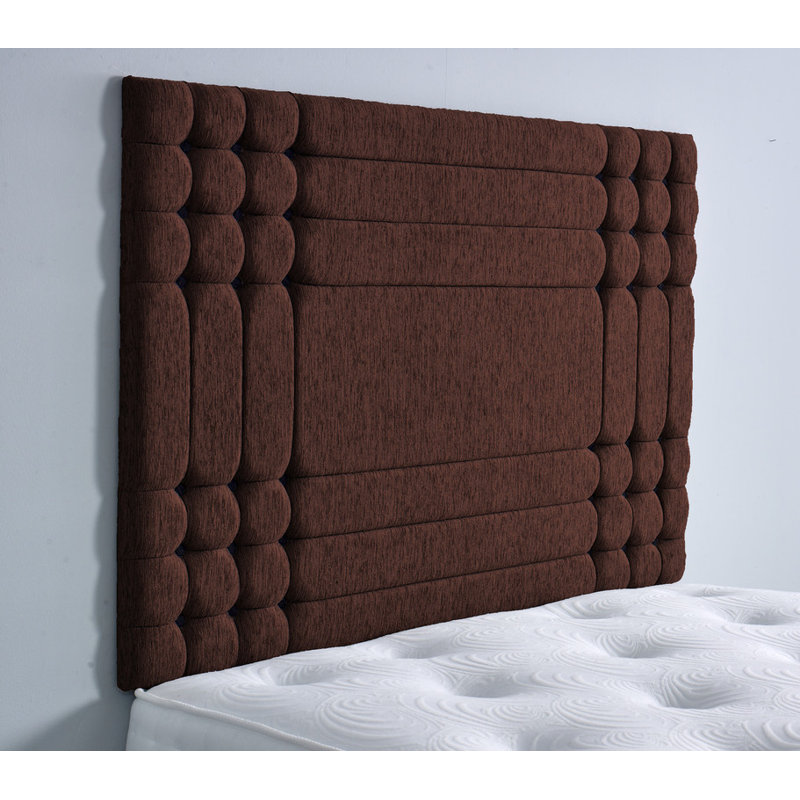 Upholstered Headboard, Brown, Small Double (4')