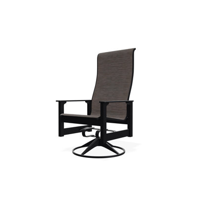 Chaise berçante pivotante en polyester de qualité marine Leeward Sling