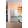 Café ENERGY STAR 23.2 Cu. Ft. Smart Counter-Depth 4-Door French-Door Refrigerator In Platinum Glass With Dual-Dispense Autofill Pitcher