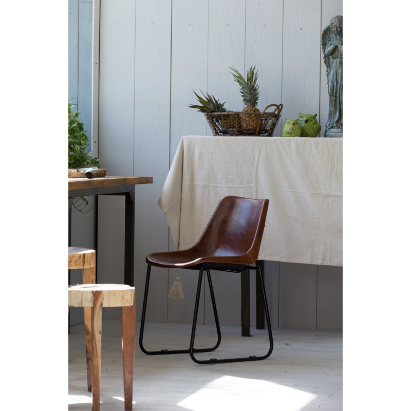 Leather Side Chair