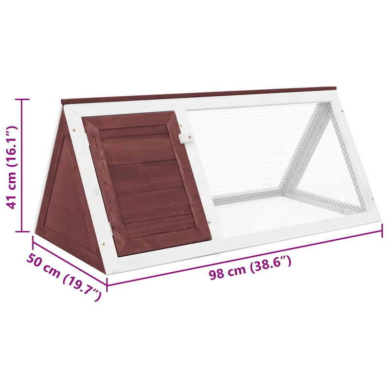 Cage pour animaux, Brun