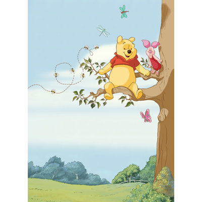 Winnie the Pooh Tree 2.52m x 1.84m Wall Mural
